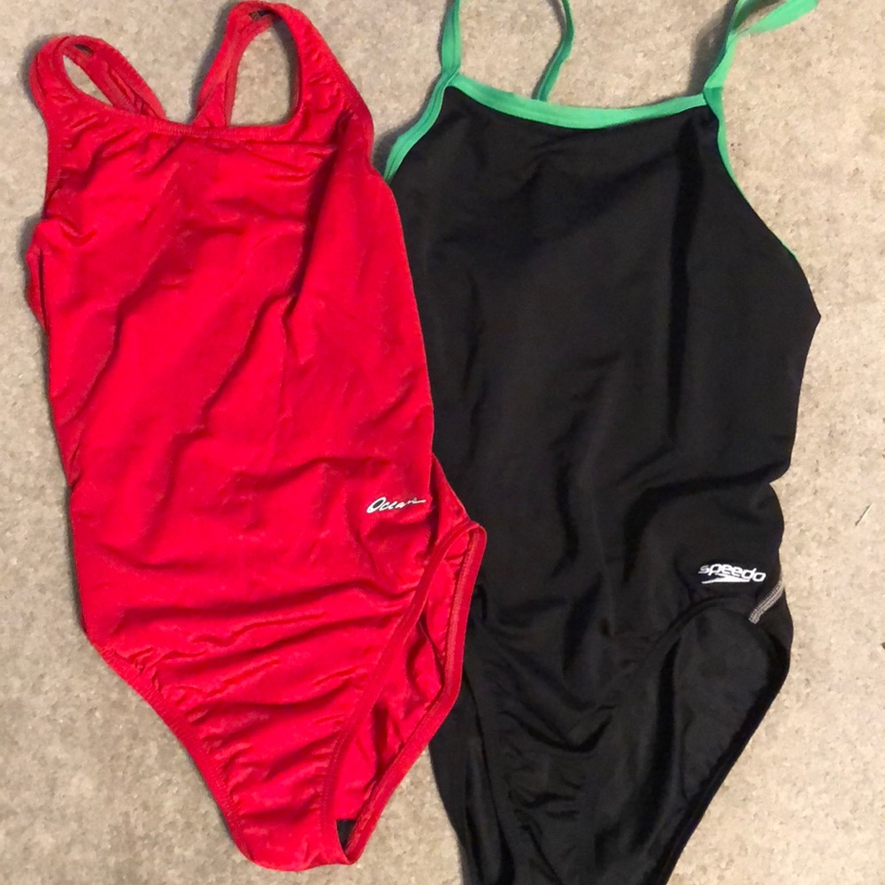 Bundle of swim suits size 28 and 30